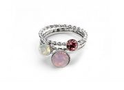 Crystal Ringe 3er