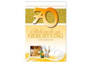 Glückwunschkarte zum 70.Geburtstag