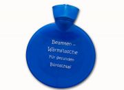 Lustiges Geschenk für Beamte ist diese blaue Wärmflasche!