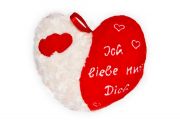 Herzkissen- Ich Liebe nur Dich -zum Valentinstag